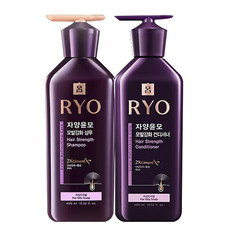 吕/Ryo 滋盈韧发密集强韧特惠装(洗400ml+护400ml) 紫吕