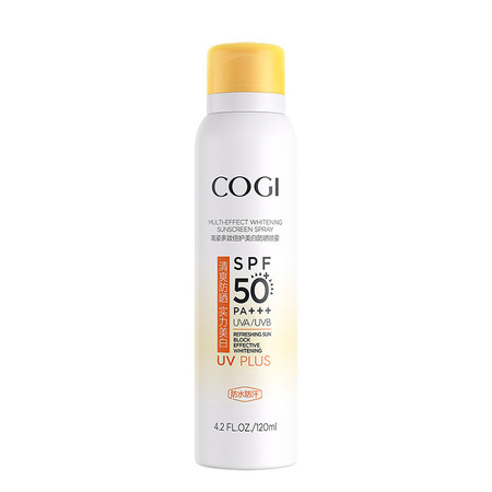 高姿/COGI 多效倍护美白防晒喷雾SPF50+ PA+++ 120ML图片