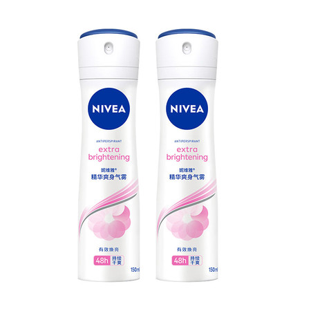 妮维雅/NIVEA 精华爽身气雾（新升级）150ml图片