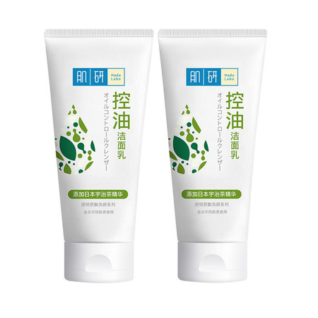 曼秀雷敦/MENTHOLATUM 肌研净透毛孔控油洁面乳100g*2图片