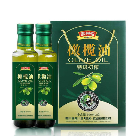 思其味特级初榨橄榄油1L