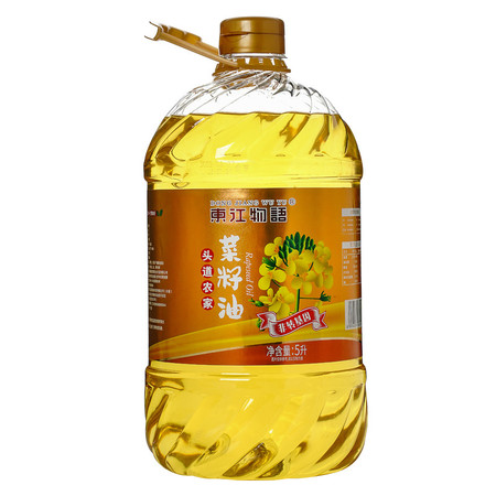 东江物语东江物语 头道农家菜籽油5L/桶图片