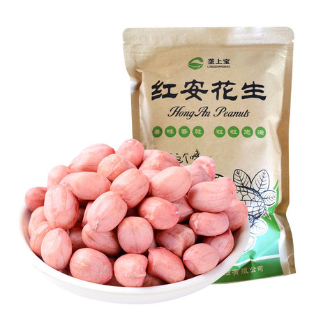 将军红山茶油 垄上宝 精选花生米500g*3包