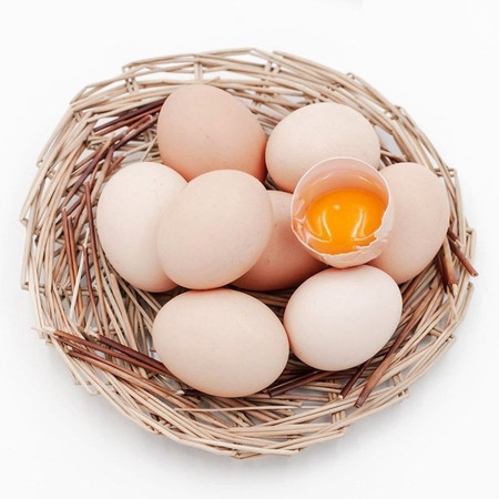农家自产 土鸡蛋现捡新鲜谷物虫草柴鸡蛋单枚40±5g  40枚装
