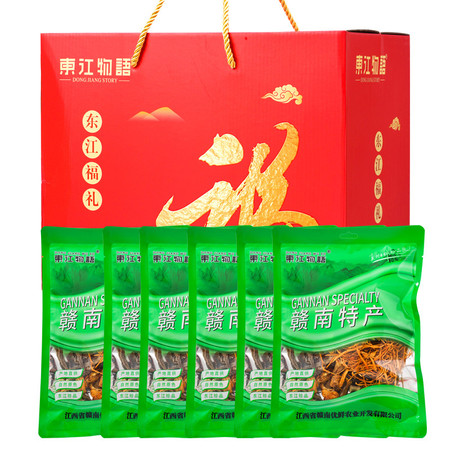东江物语 六珍菌汤包礼盒装70G*6袋图片