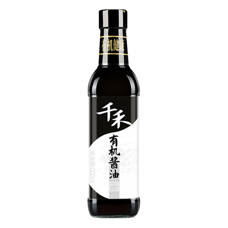 千禾 有机酱油500ml*1瓶有机的更健康更放心更安心