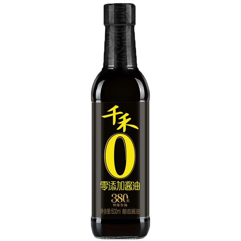 千禾 零添加酱油380天（御藏）500ml*1