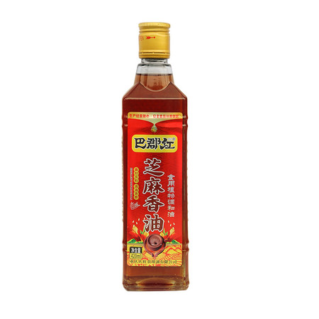 巴郡红 巴郡红芝麻调和香油420ml*1图片