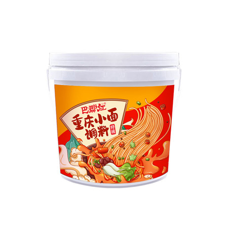 巴郡红 重庆正宗小面调料1kg*1特辣味图片