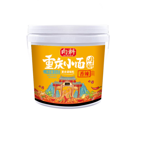 向料 胖妹重庆小面1kg*1桶网红重庆特色调料抄手米线拌菜炒菜