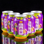百香果汁云南特产百香果风味饮料易拉罐果汁饮料整箱批发
