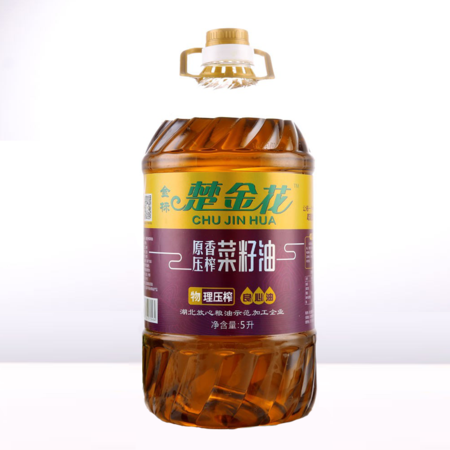 楚星原香压榨菜籽油5L