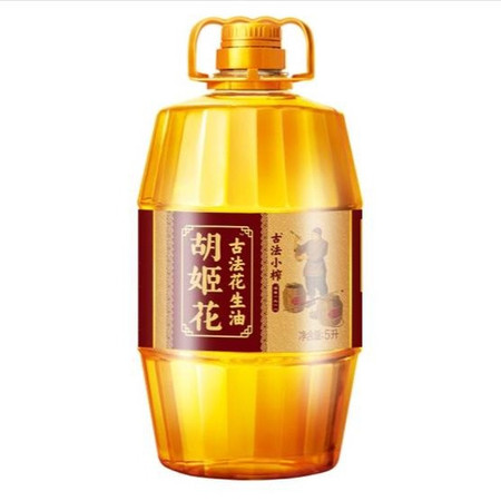 胡姬花 古法小榨花生油5L图片