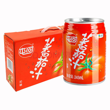 屯河 245ML番茄汁*10罐图片