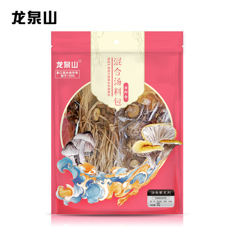 龙泉山 茶树菇菌菇汤95g图片