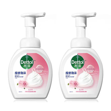 滴露/Dettol 泡沫洗手液花香型250ml