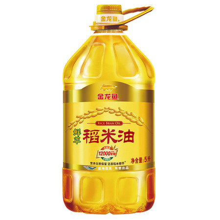 金龙鱼 鲜萃稻米油5L图片