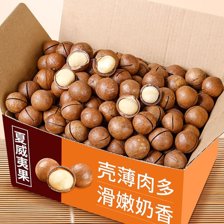 四蔬五菌 夏威夷果奶油味500g/坚果干果零食礼包图片