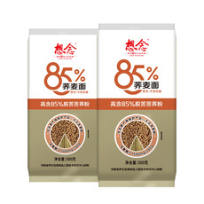 想念85%荞麦面条挂面低脂低钠含膳食纤维杂粮饱腹500g*2袋