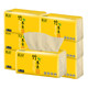 恬羽 本色抽纸环保健康居家适用420张/包擦手纸抽家庭装餐巾纸 M码18包