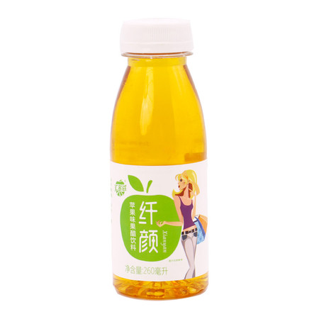 汇多滋 纤颜苹果味果醋饮料260ml*3瓶0脂浓缩发酵解腻解渴饮品 3瓶图片