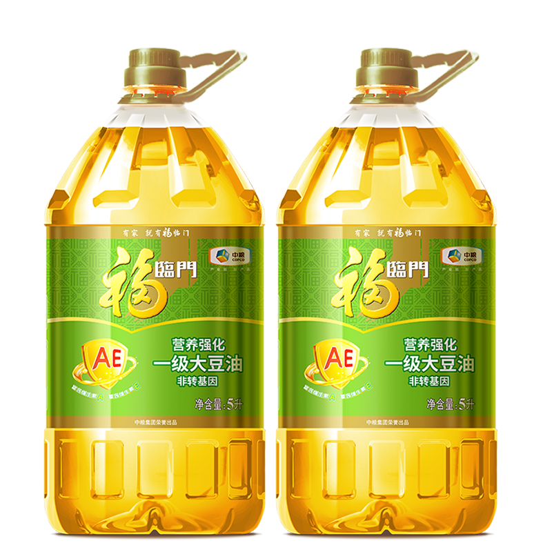 福临门 金融优惠购 AE大豆油5L*4瓶