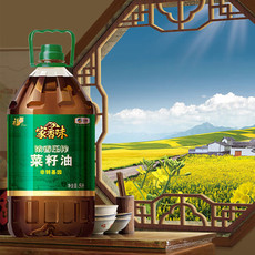 福临门 金融优惠购 家香味浓香压榨菜籽油1.5L*6瓶