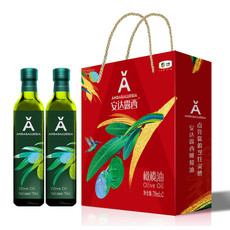 福临门 金融优惠购 特级初榨橄榄油礼盒食用油 750mL 2瓶