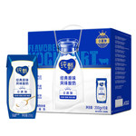 蒙牛 纯甄巴氏杀菌热处理风味酸牛奶原味200ml*10包【9月产】