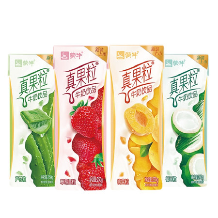 蒙牛 真果粒缤纷装（草莓黄桃椰果芦荟）250ml*24包【3月产】