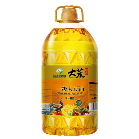 大荒印象 非转基因一级大豆油5L