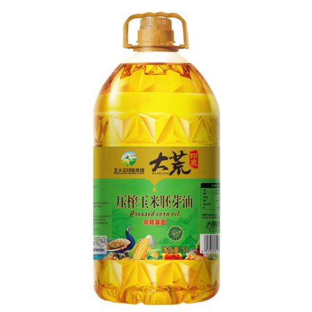 大荒印象 一级压榨玉米胚芽油5L图片