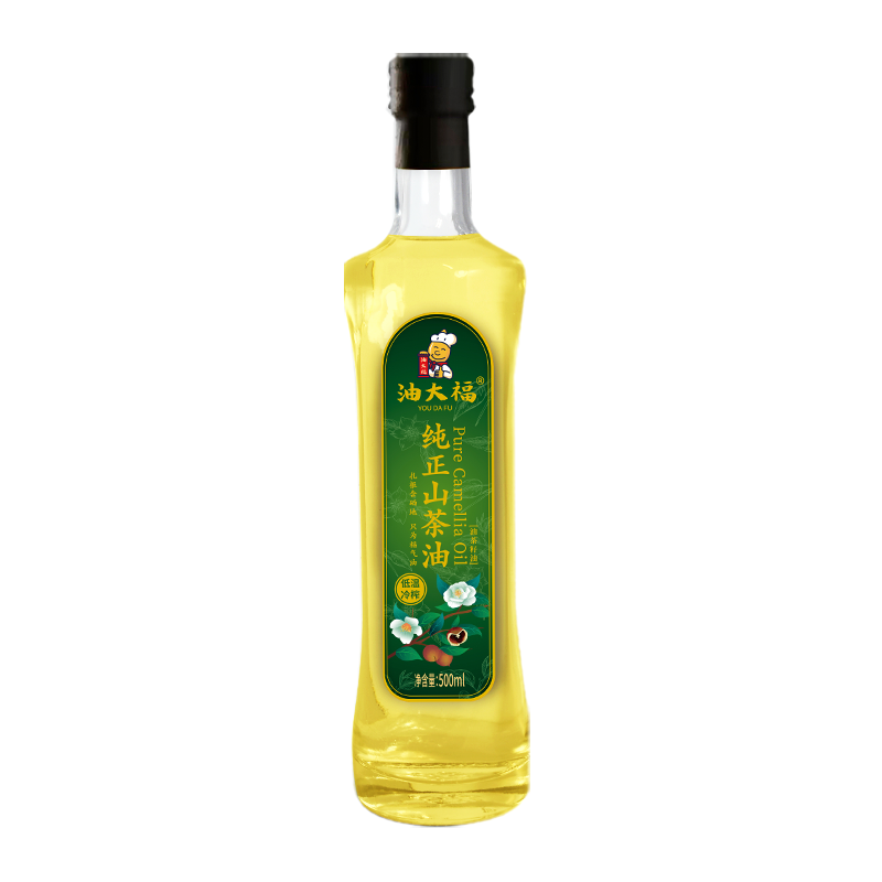 油大福 纯正山茶油500ml