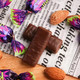  【领劵立减10元】紫皮糖巧克力味夹心糖休闲零食糖果  真娇傲