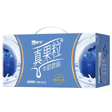 蒙牛 真果粒牛奶饮品饮料250g*12盒 礼盒装图片