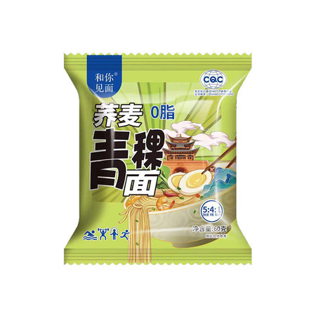 面哥说 荞麦青稞面60g*30袋