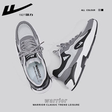 回力(Warrior) 男鞋夏季透气2023新款男士休跑步运动鞋子男鞋