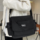 韩版新款斜挎包男女工装风邮差字母单肩包情侣大容量百搭学生背包