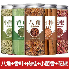 【5罐装券后39.9】八角香叶肉桂皮花椒茴香草果香料组合家用调味香