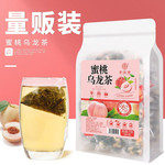 【50包券后24.9】谯韵堂蜜桃乌龙茶175g白桃乌龙水蜜桃茶苹果干泡茶