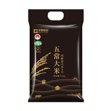 丰原食品 五常稻花香大米2.5KG 单层真空包装一级