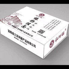 洛河谣 橡籽手工空心挂面   250g*6/提