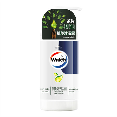 威露士/WALCH ZS茶树精油沐浴露600ml