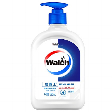 威露士/WALCH 健康抑菌洗手液丝蛋白525ml*2图片