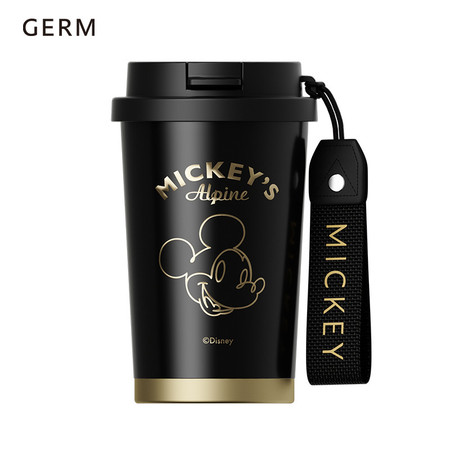 格沵 米奇系列闪耀咖啡杯（星光色）500ML黑色图片