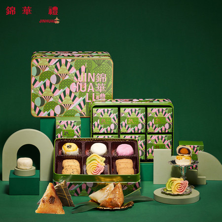 锦华礼 粽享豪宴 7种中西式糕点 6种美味粽子图片
