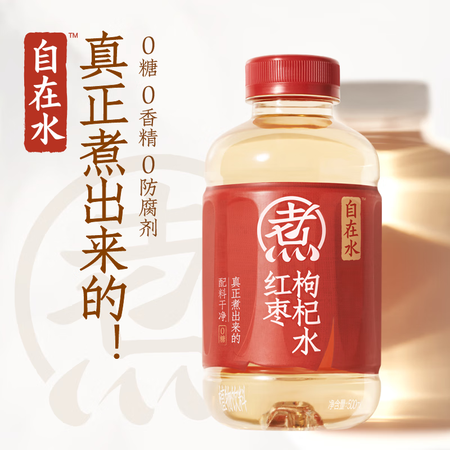 元气森林 元气自在水-红枣枸杞500ml*15图片