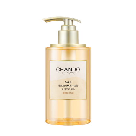 自然堂/CHANDO 雪肌细嫩焕亮沐浴露400mL