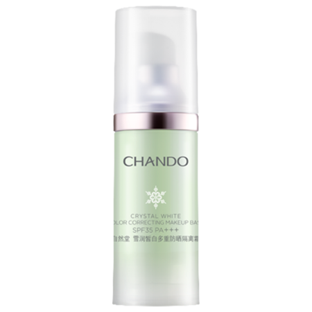 自然堂/CHANDO 雪润皙白多重防晒隔离霜SPF35PA+++(淡绿色)30mL图片