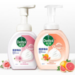 滴露/Dettol 泡沫抑菌洗手液花香型250ml+西柚香型250ml